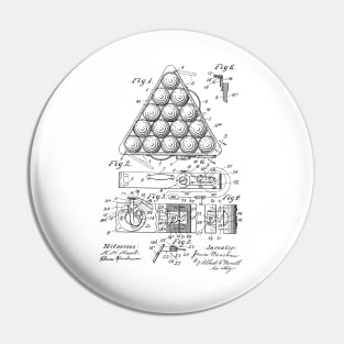 Registering Triangle Vintage Patent Drawing Pin