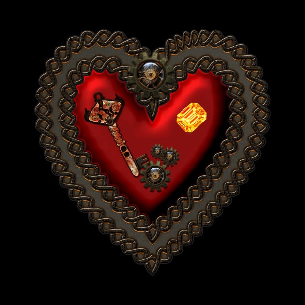 Awesome celtic steampunk heart by Nicky2342