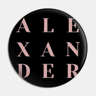 Alexander Pin