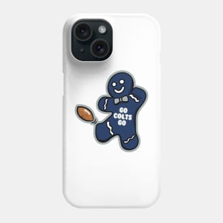 Indianapolis Colts Gingerbread Man Phone Case