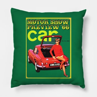 TRIUMPH GT6 - magazine cover Pillow