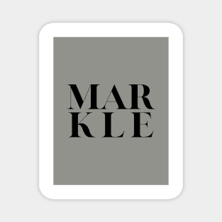 Markle Print Design Magnet