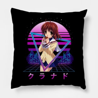 Funny Art Nagisa Clannad Japanese Anime Pillow