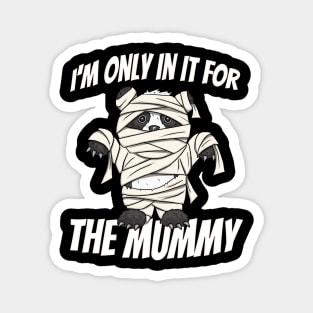 Only In It For The Mummy | Panda Halloween Money Pun Magnet