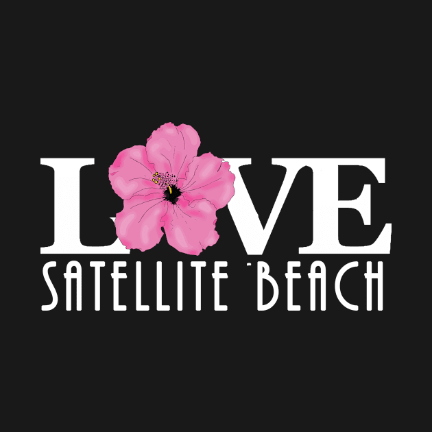 LOVE Satellite Beach Pink Hibiscus by SatelliteBeach