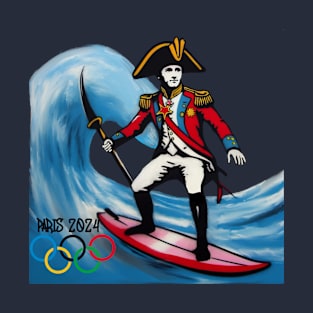 Paris Olympics 2024 Surfing T-Shirt