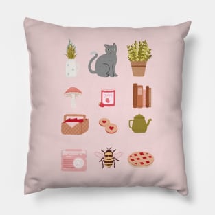 Cottagecore Items Pillow