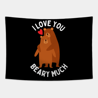 I Love You Beary Much Tapestry