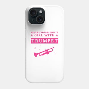 Underestimated Trumpet Girl Phone Case