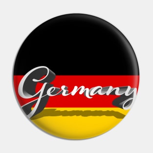 Germany Logo Pin