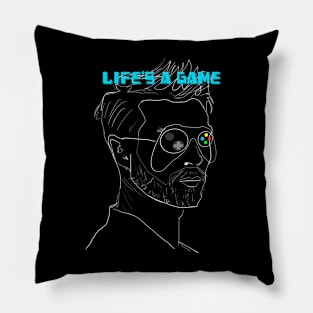 Life's a Game Pillow