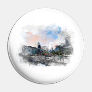 Salford Quays - Media City Pin