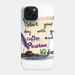 Positive Vibes Letter Phone Case