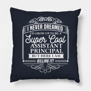 Assistant Principal school teachers vice gift idea present Pillow