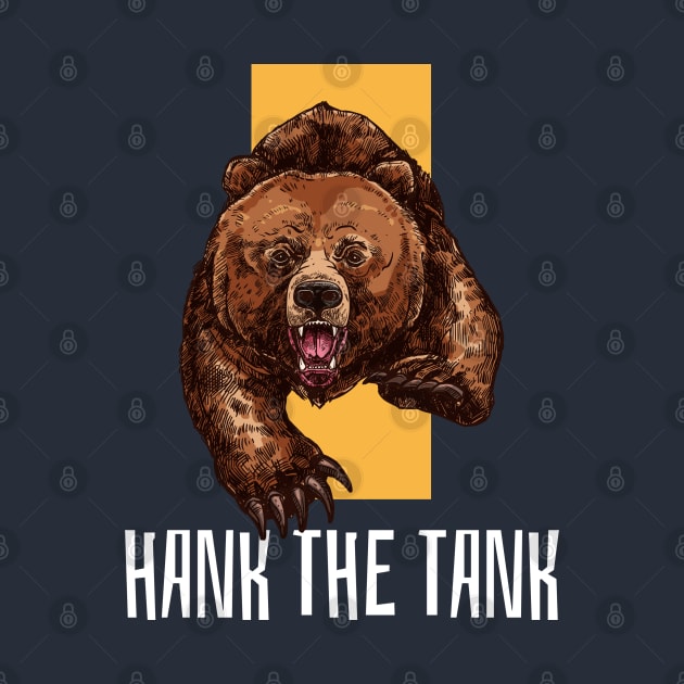 Hank the Tank by MadeBySerif