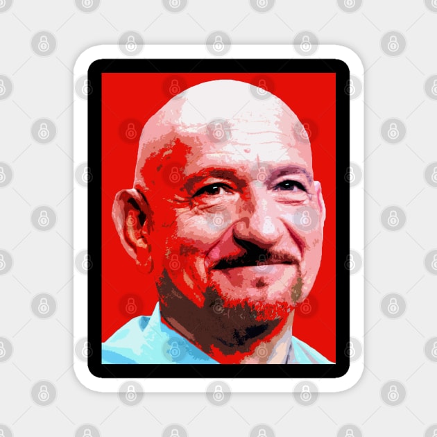 sir ben kingsley Magnet by oryan80