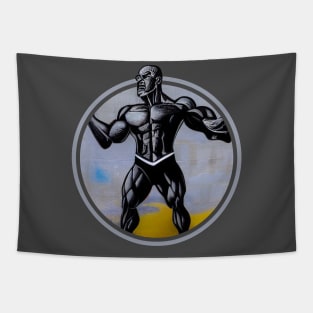 Black Muscle Daddy Tapestry