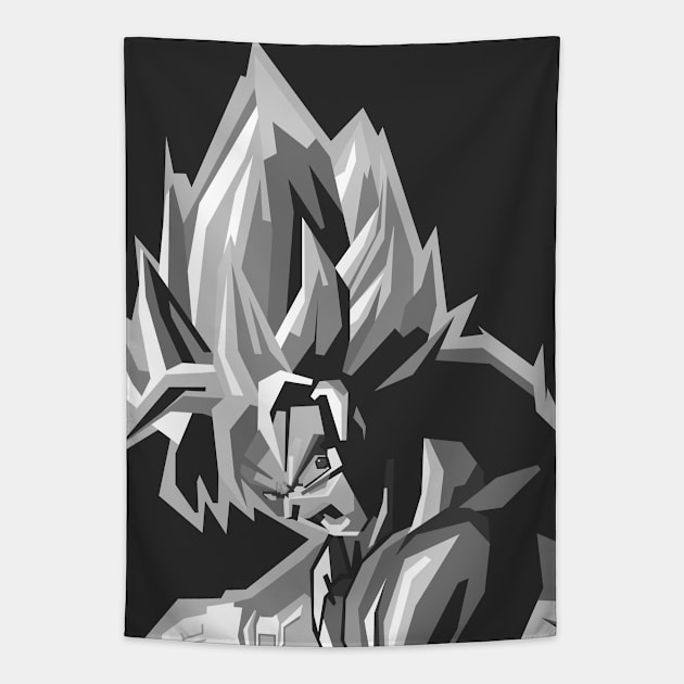 Super Saiyan Goku Tapestry by erikhermawann22