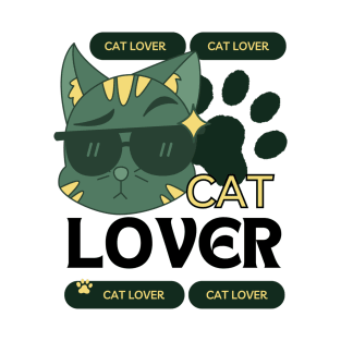 CAT LOVER COLOR T-Shirt