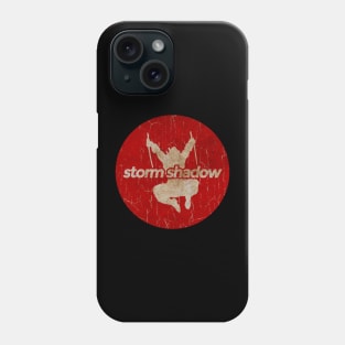 Storm Shadow - simple red circle vintage Phone Case