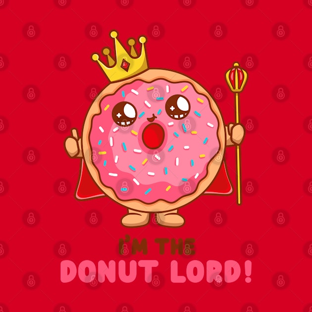 Donut lord (on light colors) by Messy Nessie