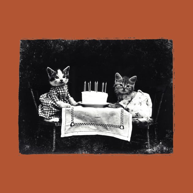 Vintage Kitty Birthday Photo by AlondraHanley