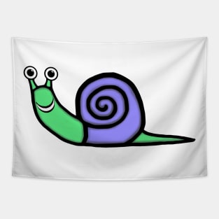 Smiley Snail Tapestry