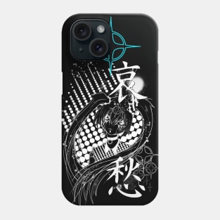 death metal miku hatsune Phone Case