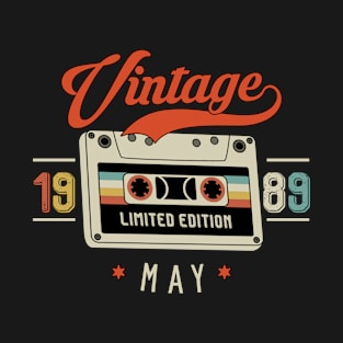 May 1989 - Limited Edition - Vintage Style T-Shirt