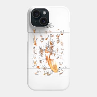 Fall of the angel Phone Case