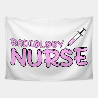 Radiology Nurse Pink Tapestry