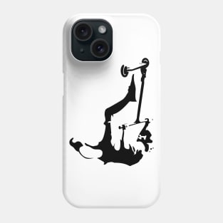 Freestyle stunt scooter trick Phone Case