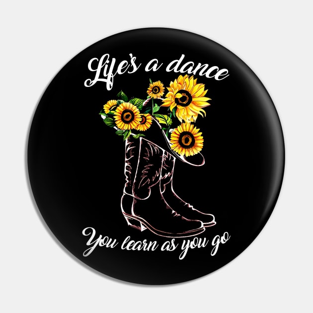 Lifes A Dance Pin by chrispmackintosh