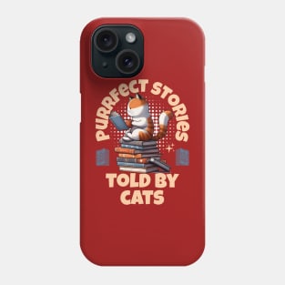 Purrfect Stories Told By Cats Phone Case