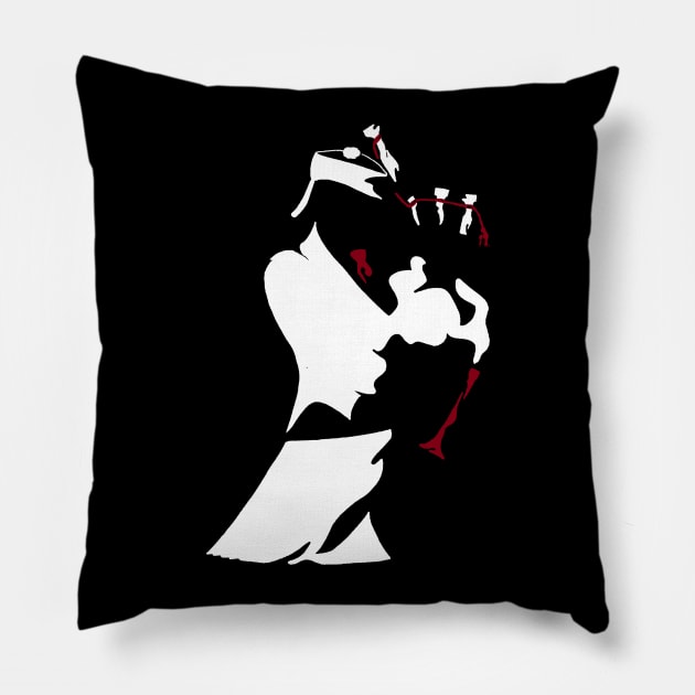 Bagpiper Original Pillow by Lonely_Busker89