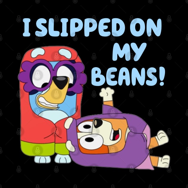 Slipped on my beans by Quikerart