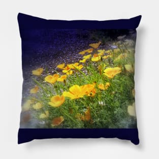 california poppies 4 Pillow