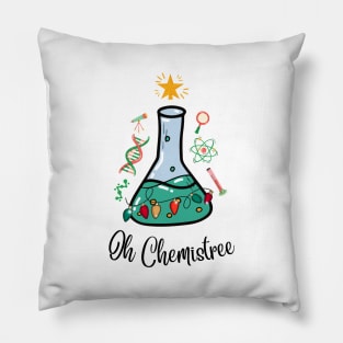 Oh Chemistree Science Teacher Gift Pillow