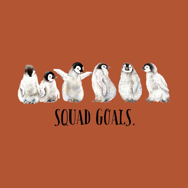 Squad Goals Cute Penguins by wanderinglaur