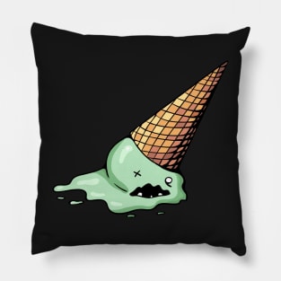 Ice Cream of the Living Dead Pillow