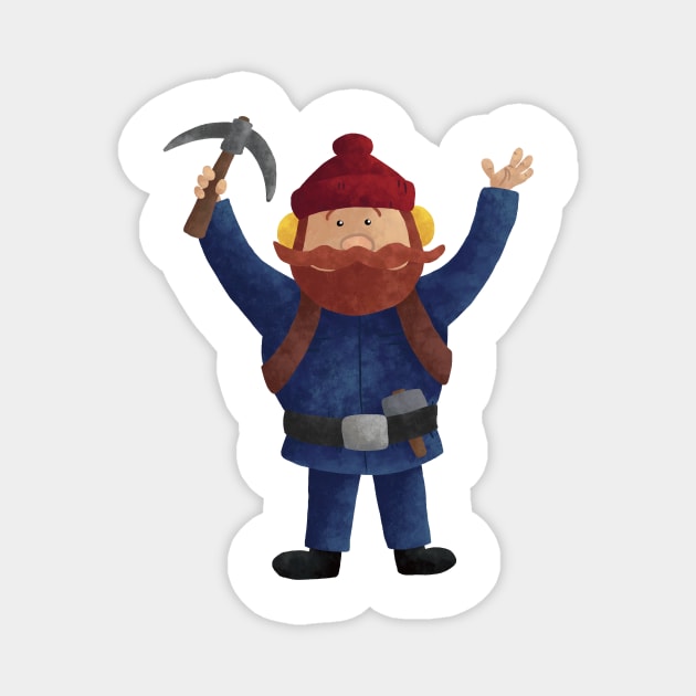 Yukon Cornelius Magnet by Dogwoodfinch