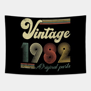 Vintage 1982 42nd Birthday Gift Men Women 42 Years Old Tapestry