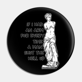 Feminist Aphrodite Pin