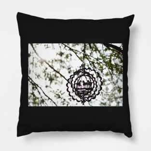 horse chime photograph Pillow