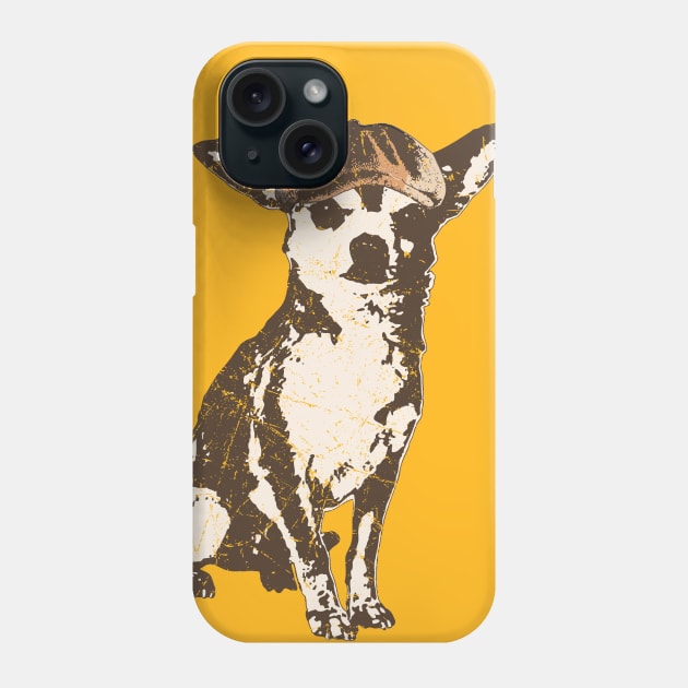 Newsboy Chihuahua Phone Case by CritterLove