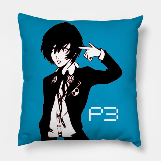 Makoto Yuki Persona 3 Pillow by OtakuPapercraft