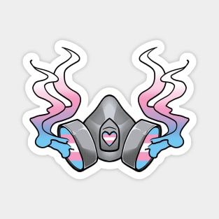 Trans Gas Mask Magnet