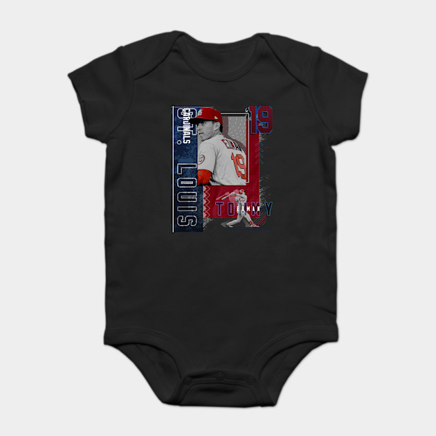 Rinkha Tommy Edman Baseball Paper Poster Cardinals 3 Kids T-Shirt