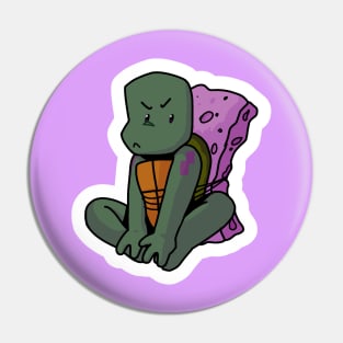 Turtle tot Donnie Pin