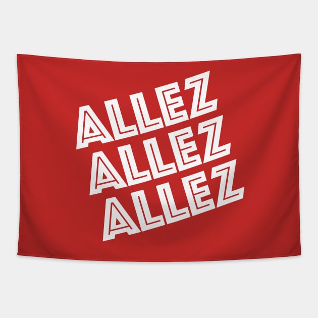 ALLEZ ALLEZ ALLEZ Tapestry by Confusion101